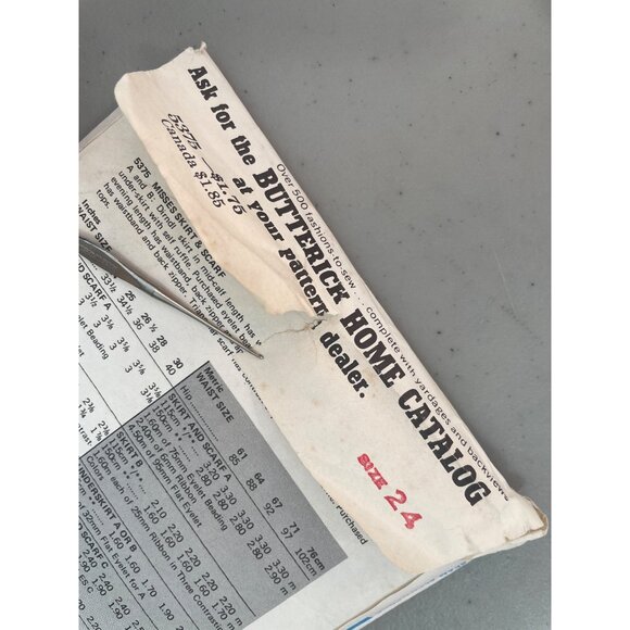 Butterick 5375 Gypsy Boho Prairie Vintage Sewing 1980s Costume Pattern Size 24 - Picture 6 of 8